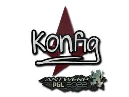 Sticker | k0nfig | Antwerp 2022 - $ 0.04