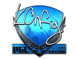Sticker | k0nfig (Foil) | Krakow 2017 - $ 32.96