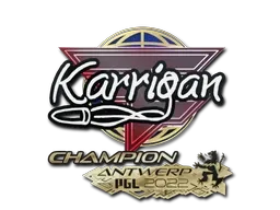 Sticker | karrigan (Champion) | Antwerp 2022 - $ 0.04