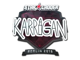 Sticker | karrigan (Foil) | Berlin 2019 - $ 1.50