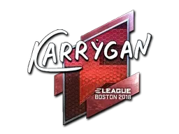 Sticker | karrigan (Foil) | Boston 2018 - $ 13.52
