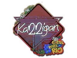 Sticker | karrigan (Glitter) | Rio 2022 - $ 0.13