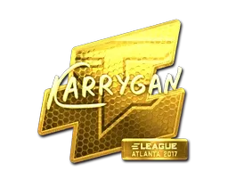 Sticker | karrigan (Gold) | Atlanta 2017 - $ 87.66