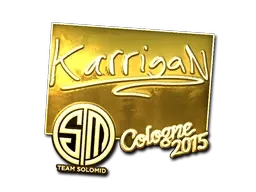 Sticker | karrigan (Gold) | Cologne 2015 - $ 18.02