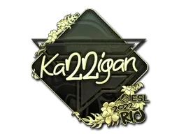 Sticker | karrigan (Gold) | Rio 2022 - $ 11.05