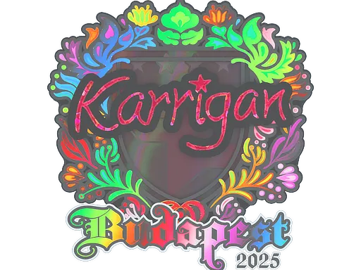 Sticker | karrigan (Holo) | Budapest 2025 - $ 4.82