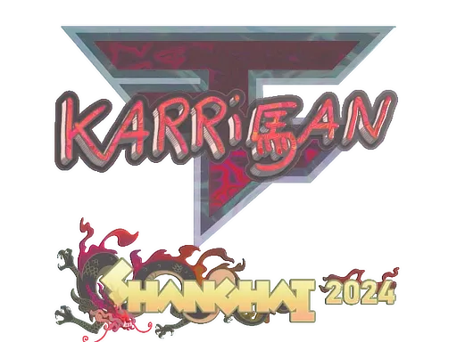 Sticker | karrigan (Holo) | Shanghai 2024 - $ 0.64