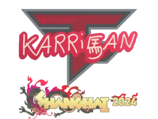 Sticker | karrigan | Shanghai 2024 ``