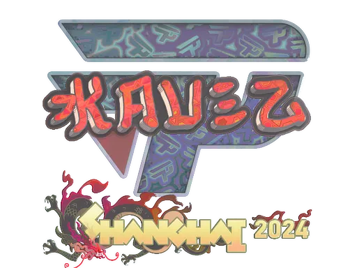 Sticker | kauez (Holo) | Shanghai 2024 - $ 1.08
