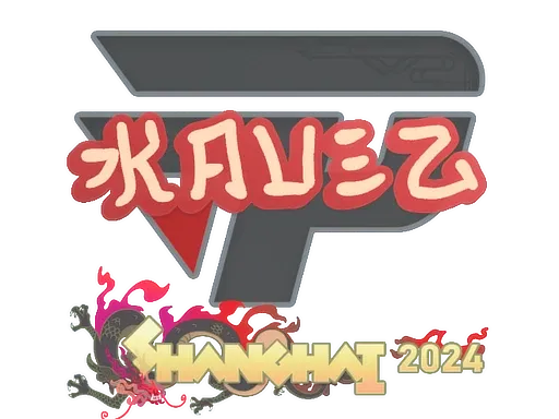 Sticker | kauez | Shanghai 2024 - $ 0.01