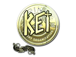 Sticker | KEi (Gold) | Paris 2023 - $ 5.53