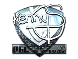 Sticker | kennyS (Foil) | Krakow 2017 - $ 156.45