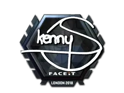 Sticker | kennyS (Foil) | London 2018 - $ 41.41