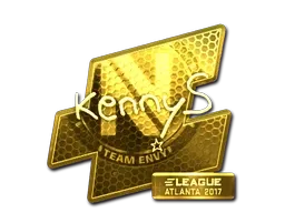 Sticker | kennyS (Gold) | Atlanta 2017 - $ 101.52