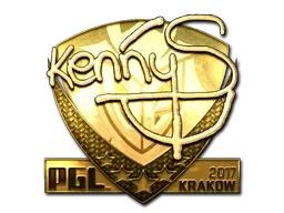 Sticker | kennyS (Gold) | Krakow 2017 - $ 2893.23