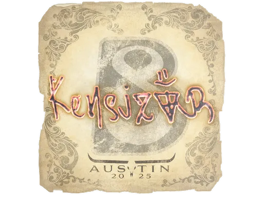 Sticker | kensizor | Austin 2025 - $ 0.03