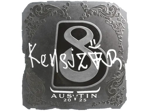Sticker | kensizor (Foil) | Austin 2025 - $ 0.09