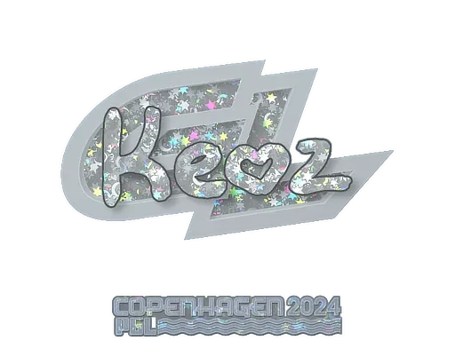 Sticker | Keoz (Glitter) | Copenhagen 2024 - $ 0.07
