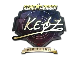Sticker | Keoz (Gold) | Berlin 2019 - $ 9.50