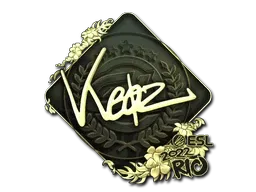 Sticker | Keoz (Gold) | Rio 2022 - $ 3.29