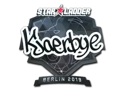 Sticker | Kjaerbye (Foil) | Berlin 2019 - $ 0.39