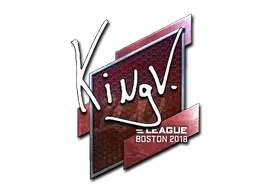 Sticker | kNgV- (Foil) | Boston 2018 - $ 26.94