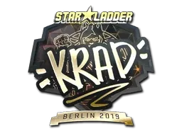 Sticker | Krad (Gold) | Berlin 2019 - $ 8.29