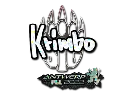 Sticker | Krimbo (Glitter) | Antwerp 2022 - $ 0.09