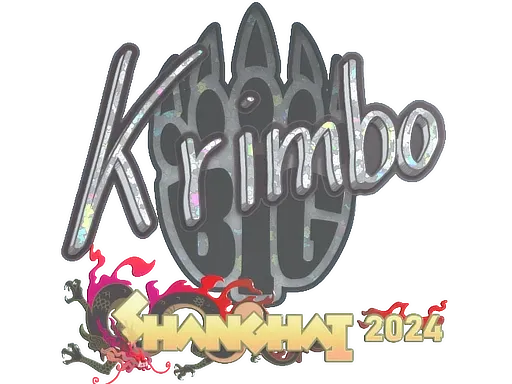 Sticker | Krimbo (Glitter) | Shanghai 2024 - $ 0.86