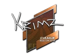 Sticker | KRIMZ | Boston 2018 - $ 1.42