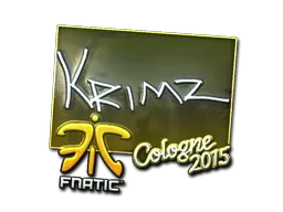 Sticker | KRIMZ (Foil) | Cologne 2015 - $ 7.97