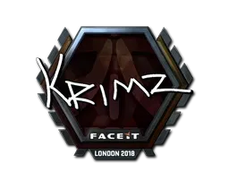 Sticker | KRIMZ (Foil) | London 2018 - $ 4.10