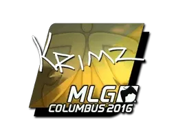 Sticker | KRIMZ (Foil) | MLG Columbus 2016 - $ 9.27