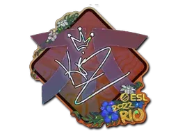 Sticker | KRIMZ (Glitter) | Rio 2022 - $ 0.09