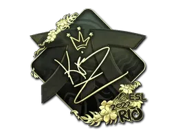 Sticker | KRIMZ (Gold) | Rio 2022 - $ 5.52