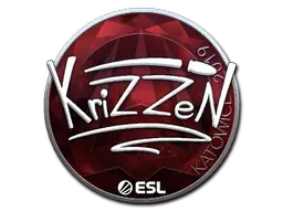 Sticker | KrizzeN (Foil) | Katowice 2019 - $ 2.42