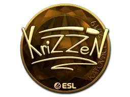 Sticker | KrizzeN (Gold) | Katowice 2019 - $ 40.55
