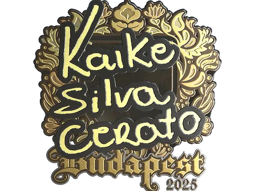 Sticker | KSCERATO (Gold) | Budapest 2025 - $ 2.94