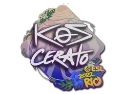 Sticker | KSCERATO | Rio 2022 - $ 0.03