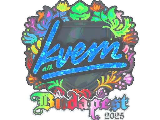 Sticker | Kvem (Holo) | Budapest 2025 - $ 2.68