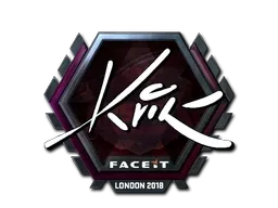 Sticker | Kvik (Foil) | London 2018 - $ 4.75