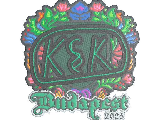 Sticker | kyousuke (Embroidered) | Budapest 2025 - $ 0.10