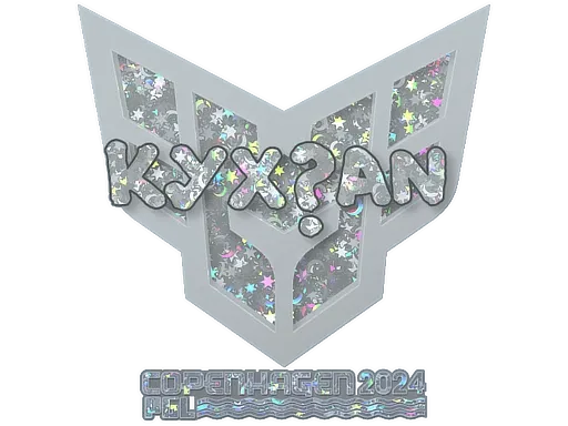 Sticker | kyxsan (Glitter) | Copenhagen 2024 - $ 0.06