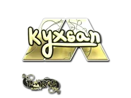 Sticker | kyxsan (Gold) | Paris 2023 - $ 1.16
