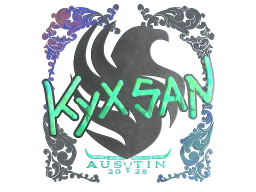 Sticker | kyxsan (Holo) | Austin 2025 - $ 0.84