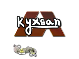 Sticker | kyxsan | Paris 2023 - $ 0.03