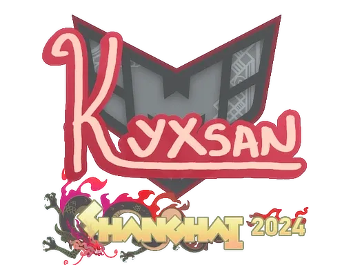 Sticker | kyxsan | Shanghai 2024 - $ 0.00