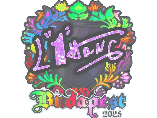 Sticker | L1haNg (Holo) | Budapest 2025 - $ 1.09