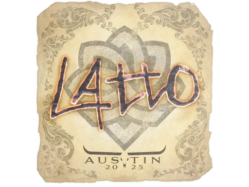 Sticker | latto | Austin 2025 - $ 0.03