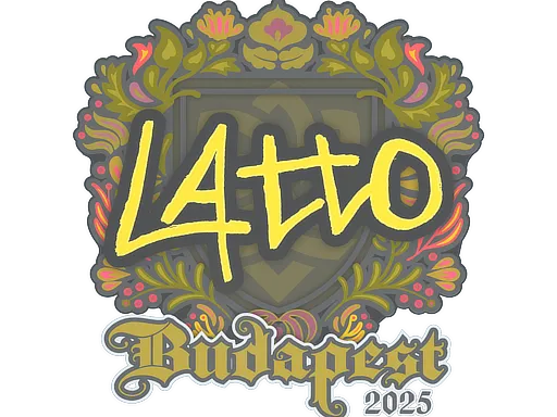 Sticker | latto | Budapest 2025 - $ 0.03